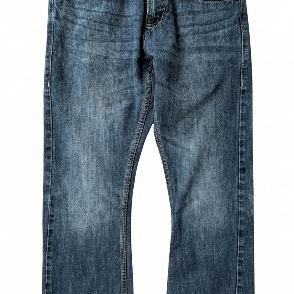 Wrangler 20X Men's Dark Blue Bootcut Jeans 30x29 - Picture 3 of 8